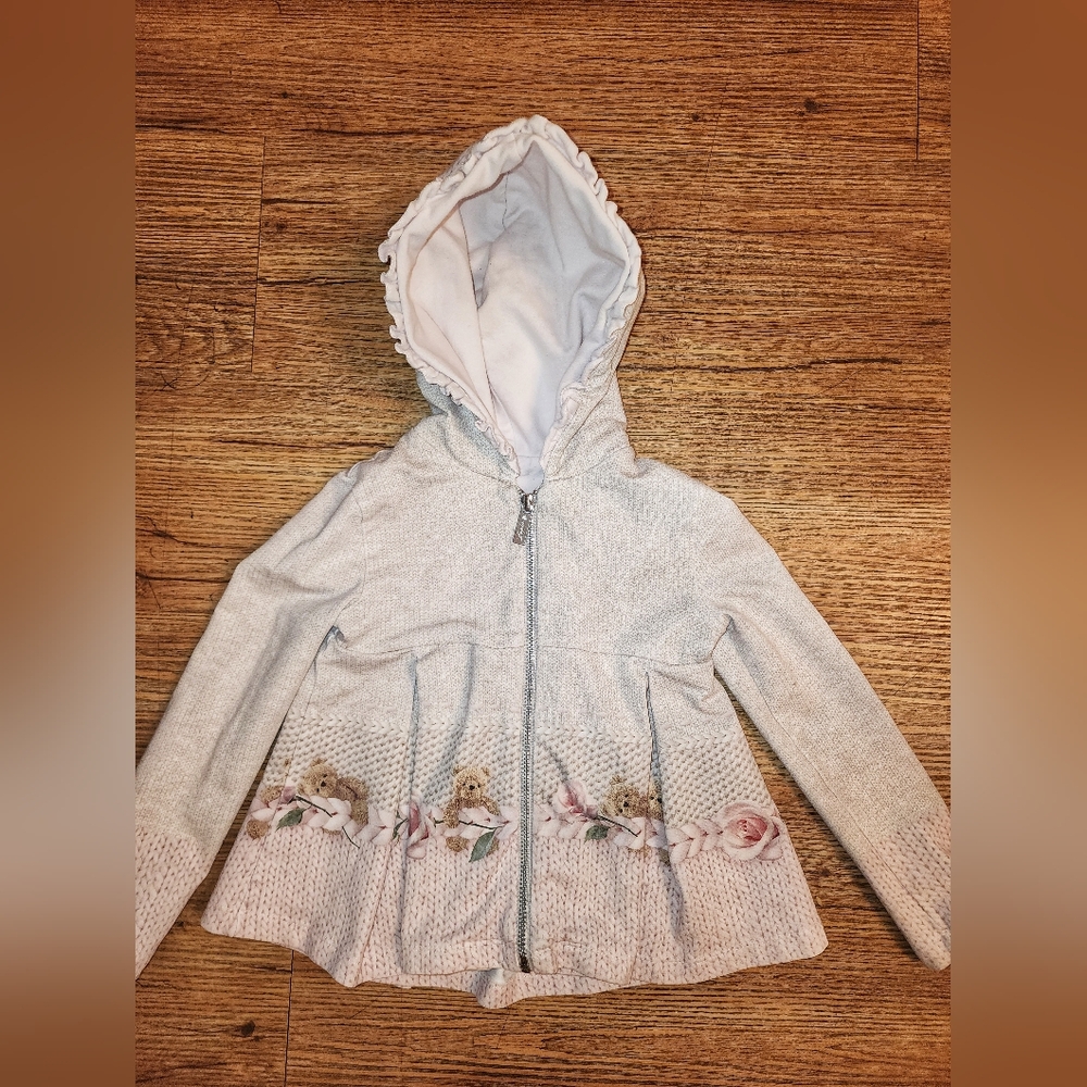 Size 4T - Lapin House Hoodie With Zipper